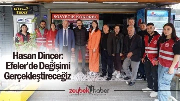 Hasan Din&ccedil;er Efeler&rsquo;de Değişimi Ger&ccedil;ekleştireceğiz&nbsp;