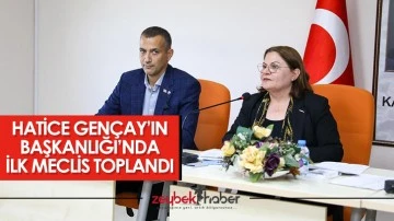 Hatice Gen&ccedil;ay&rsquo;ın başkanlığında ilk meclis toplandı