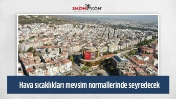 Hava sıcaklıkları mevsim normallerinde seyredecek