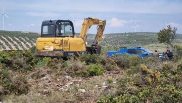 Hazine arazisine izinsiz yer a&ccedil;an şahsa jandarma &ldquo;dur&rdquo; dedi