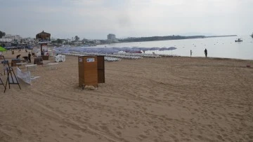 Haziranda Didim sahilleri boş kaldı