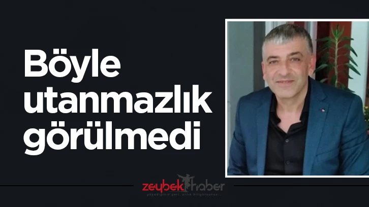 Hem dolandırdı, hem saldırdı