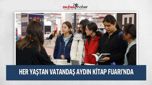 HER YAŞTAN VATANDAŞ AYDIN KİTAP FUARI&rsquo;NDA
