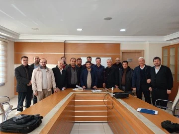 İl M&uuml;ft&uuml;s&uuml; G&uuml;neş hizmet i&ccedil;i eğitim alan din g&ouml;revlileri ile buluştu