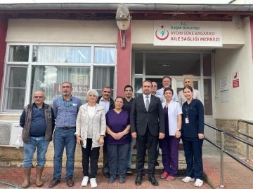 İl Sağlık M&uuml;d&uuml;r&uuml;'nden selden etkilenen aile sağlığı merkezlerinde inceleme