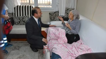 İl Sağlık M&uuml;d&uuml;r&uuml; Şenkul, hasta ziyaretlerine S&ouml;ke&rsquo;de devam etti