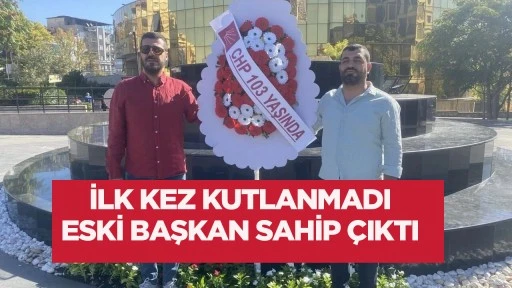 İlk Kez Kutlanmadı, Eski Başkan Sahip &Ccedil;ıktı
