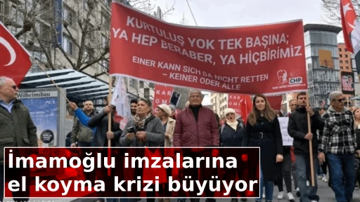 İmamoğlu imzalarına el koyma krizi b&uuml;y&uuml;yor