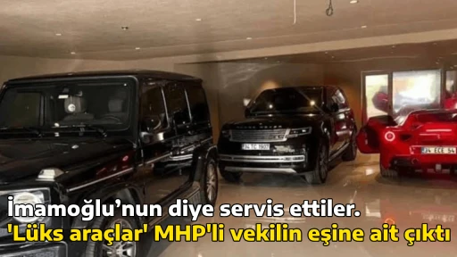 İmamoğlu&rsquo;nun diye servis ettiler. 'L&uuml;ks ara&ccedil;lar' MHP'li vekilin eşine ait &ccedil;ıktı