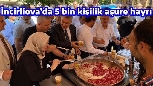 İncirliova’da 5 bin kişilik aşure hayrı