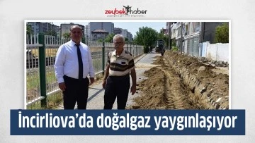 İncirliova&rsquo;da doğalgaz yaygınlaşıyor