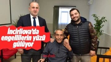 İncirliova&rsquo;da engellilerin y&uuml;z&uuml; g&uuml;l&uuml;yor