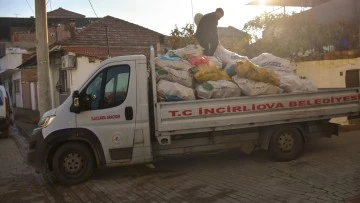 İncirliova&rsquo;da yakacak destekleri bin aileye ulaştı