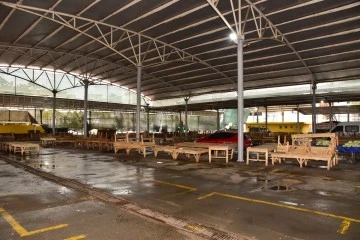 İncirliova Kapalı Pazar Yeri&rsquo;nin &ccedil;ehresi değişti