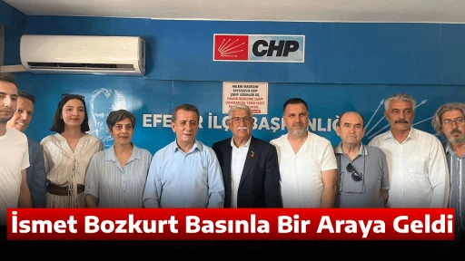 İsmet Bozkurt Basınla Bir Araya Geldi