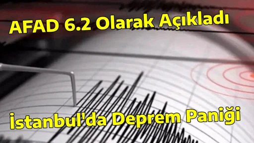 İstanbul'da Deprem Paniği