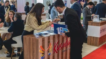 İstanbul'daki fuarda Kuşadası&rsquo;na yoğun ilgi