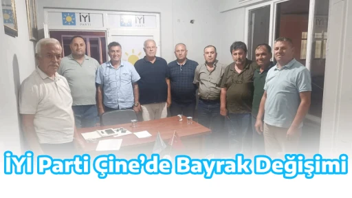 İYİ Parti &Ccedil;ine&rsquo;de Bayrak Değişimi