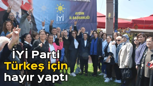 İYİ Parti, T&uuml;rkeş i&ccedil;in hayır yaptı