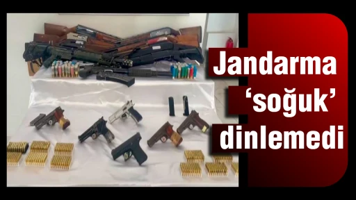 Jandarma &lsquo;soğuk&rsquo; dinlemedi