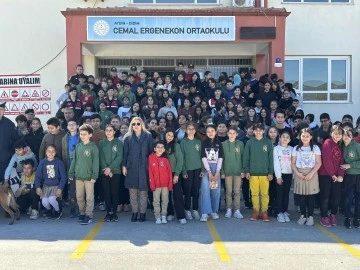 Jandarmadan &ouml;ğrencilere "Deprem Farkındalık" eğitimi