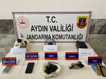 Jandarmadan uyuşturucu baskını: 1 g&ouml;zaltı
