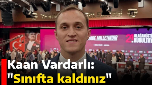 Kaan Vardarlı: "Sınıfta kaldınız"