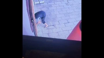 Kablo hırsızı yakalandı