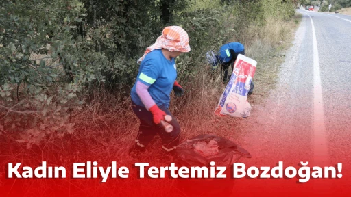 Kadın Eliyle Tertemiz Bozdoğan!