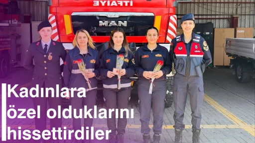 Kadınlara &ouml;zel olduklarını hissettirdiler