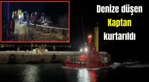 Kaptan denize d&uuml;şt&uuml;