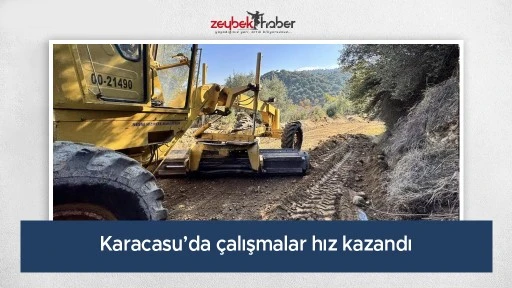 Karacasu&rsquo;da &ccedil;alışmalar hız kazandı