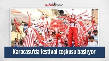 Karacasu'da festival coşkusu başlıyor