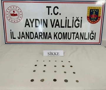 Karacasu'da tarihi eser operasyonu: 1 g&ouml;zaltı