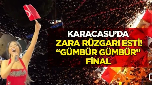 Karacasu&rsquo;da Zara r&uuml;zgarı esti! &ldquo;G&uuml;mb&uuml;r G&uuml;mb&uuml;r&rdquo; final