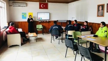 Karacasu'daki kolluk kuvvetlerine 'stres y&ouml;netimi' eğitimi verildi
