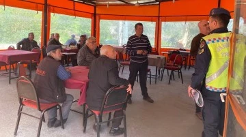 Karacasu ve Efeler&rsquo;de trakt&ouml;r s&uuml;r&uuml;c&uuml;leri bilgilendirildi