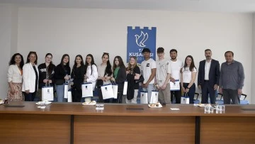 Kardeş Şehir Marl&rsquo;dan gelen &ouml;ğrenciler Kuşadası'nı gezdi