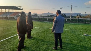 Kardeşk&ouml;y Futbol Sahası&rsquo;nda sona geliniyor