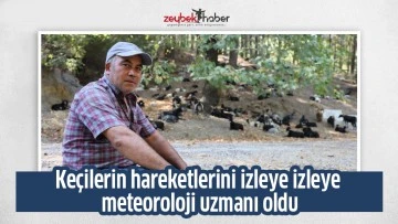 Ke&ccedil;ilerin hareketlerini izleye izleye meteoroloji uzmanı oldu