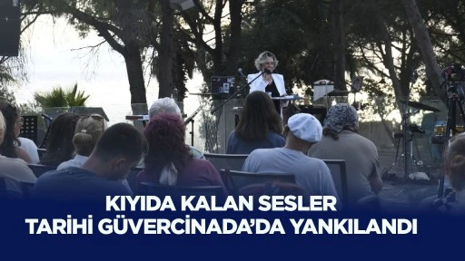 Kıyıda Kalan Sesler Tarihi Güvercinada’da Yankılandı