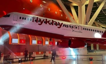 KKTC’nin yeni havayolu Fly KHY’nin ilk uçağına duygulandıran isim