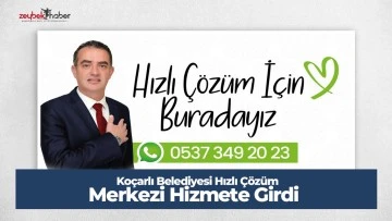 Ko&ccedil;arlı Belediyesi Hızlı &Ccedil;&ouml;z&uuml;m Merkezi Hizmete Girdi &nbsp;
