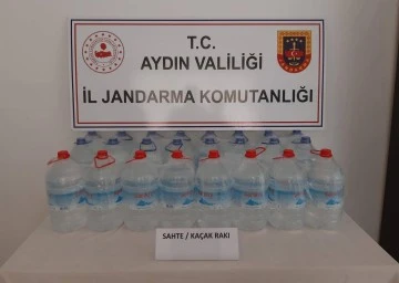 Ko&ccedil;arlı&rsquo;da 200 litre ka&ccedil;ak alkol ele ge&ccedil;irildi