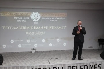 Ko&ccedil;arlı'da Mevlid-i Nebi Konferansı d&uuml;zenlendi