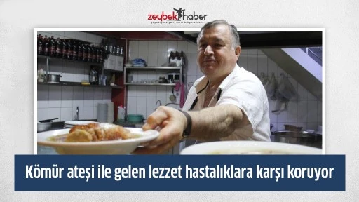 K&ouml;m&uuml;r ateşi ile gelen lezzet hastalıklara karşı koruyor