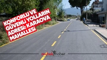 Konforlu ve g&uuml;venli yolları adresi: Karaova Mahallesi