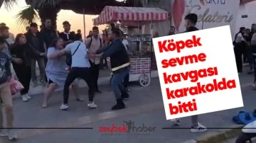 K&ouml;pek sevme kavgası karakolda bitti