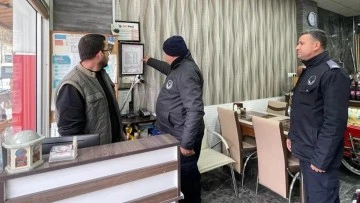 K&ouml;şk Belediyesi zabıta ekiplerinden fiyat listesi denetimi