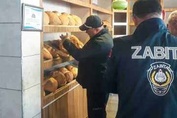 K&ouml;şk Belediyesi zabıtasından fırınlara pide denetimi